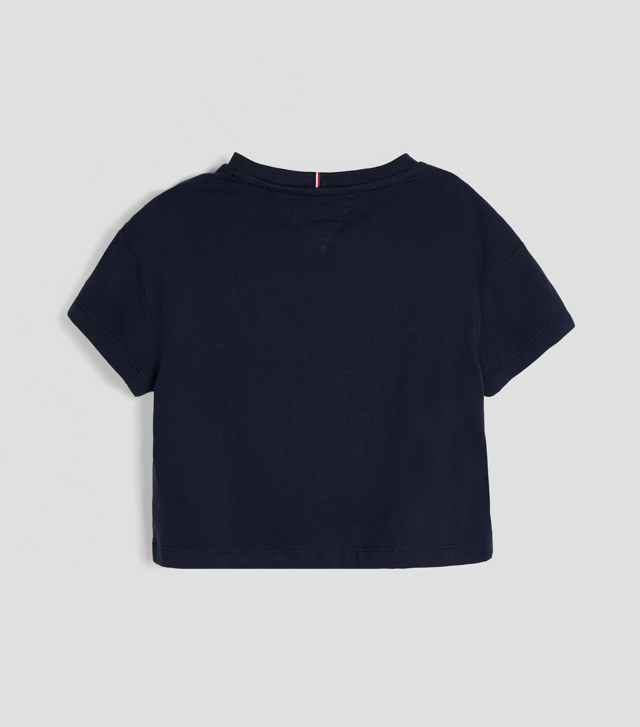 Playera cuello redondo manga corta estampada Niña